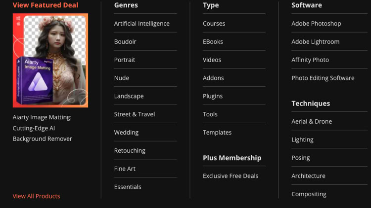 PhotoWhoa photography related software, assets, training, etc.